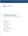 The Analytics Landscape: An Overview of Analytic Technologies and How Jaspersoft‘s Products and Ecosystem Address Those Areas